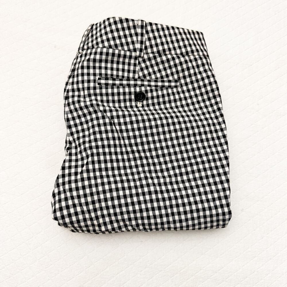 Club Monaco Plaid Slacks Straight Leg Pants Size 2